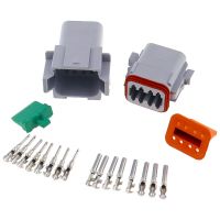 1-20 Sets Deutsch DT Series 6 Pins Male Female Electrical Wire Waterproof Connector Plug DT06-6S DT04-6P 22-16AWG Electrical Connectors