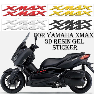 Yamaha XMAX 1คู่3D โลโก้รถจักรยานยนต์สกู๊ตเตอร์ดัดแปลงสติ๊กเกอร์โลโก้รูปลอกสำหรับ Yamaha Xmax 300 Xmax 250