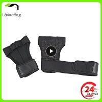 1Pair Anti-slip Half Finger Sports Fitness Bracers Fitness Protect Pull-up Grip Band Anti-skid Dumbbell Sports Wrist Protection