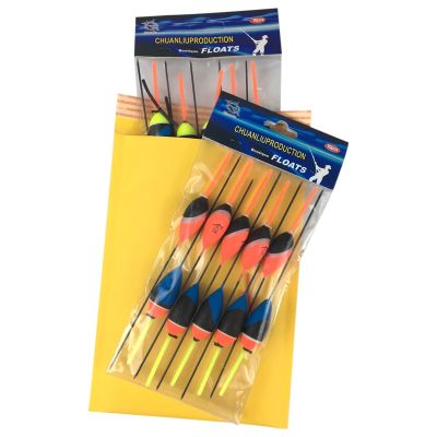 ∋┇☁ Topline Tackle 10PCS/bag Fishing Floats Mix Color Smart Float Kit Luminous Floating Fishing Light Fishing Float and Bobber Kit