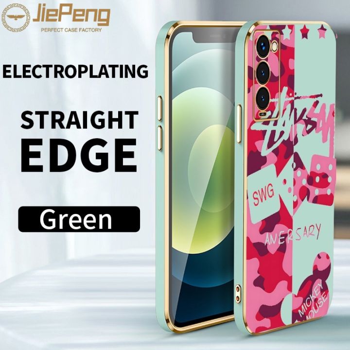 jiepeng-สำหรับ-tecno-camon-18-18จุด18ครั้ง19-pro-19-neo-หรูหราสีชมพูมิกกี้ลูกเต๋านุ่มกันชนป้องกันโทรศัพท์กรณี