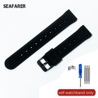 “：{ Silicone Ruer Watch Strap 20Mm 22Mm Watch Band For Seiko SRP777J1 Watch Strap Diving Waterproof Bracelet Replacement For Men