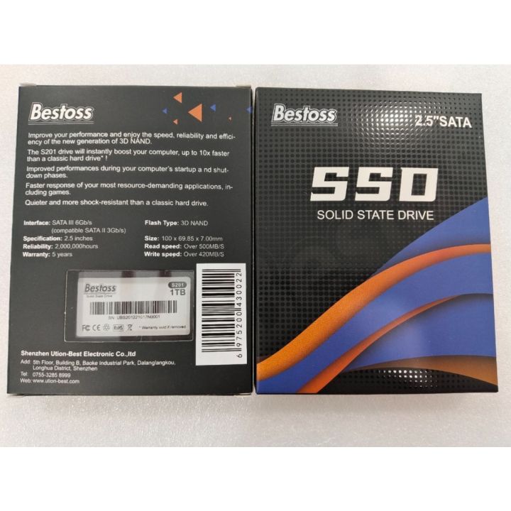 SSD Bestoss: Tự hào giới thiệu sản phẩm SSD Bestoss với tốc độ đọc ghi nhanh chóng, truy cập dữ liệu mượt mà và thời gian để tải ứng dụng ngắn gọn. Thật tuyệt vời khi có sản phẩm tuyệt vời này nâng cao hiệu suất máy tính của bạn một cách dễ dàng.