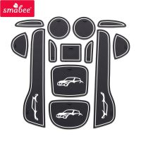 Anti-Slip Gate Slot Cup Pad For Nissan Juke 2013 - 2016 Nismo S Sl Sv Decoration Essories Non-Slip Mat Door Mats Essories