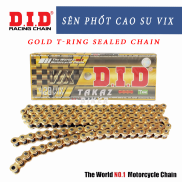 Sên Phốt Cao Su 428 VIX T-ring GOLD SEALED CHAIN PKN 124L Hoặc 132L Cải