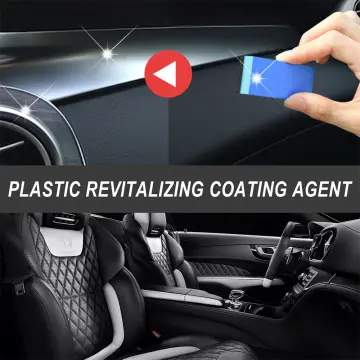 Plastic Parts Wax Retreading Agent Automotive Interior Instrument Panel  Auto Plastic Renovated Coating Paste Maintenance Agent
