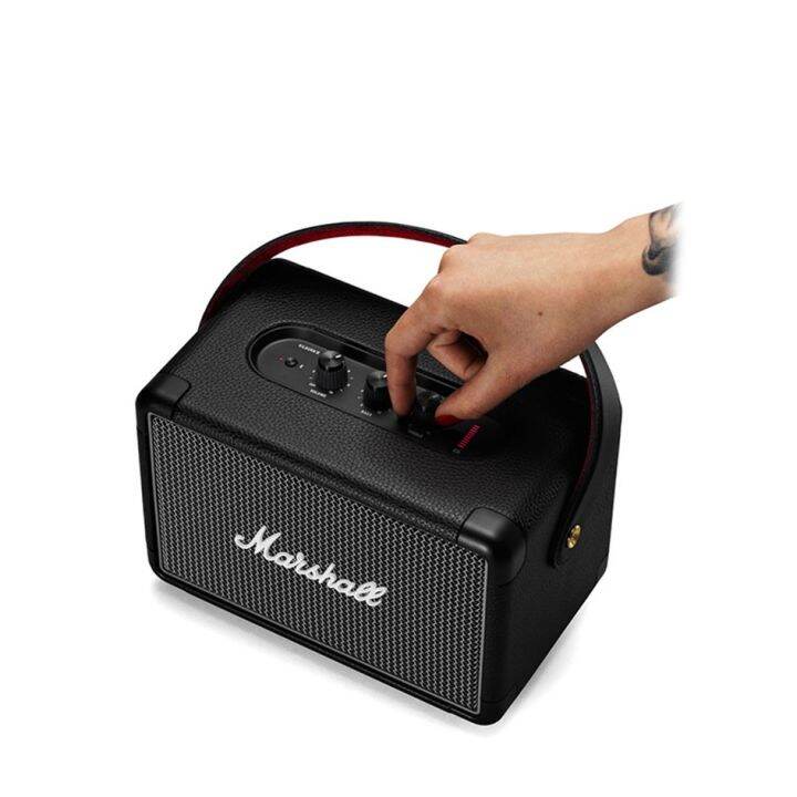 marshall-kilburn-ii-black-marshall-ลำโพงบลูทูธ-มาร์แชล-kilburn-ii-ลำโพง-รุ่นที่2-ลำโพงบลูทูธเบสหนัก