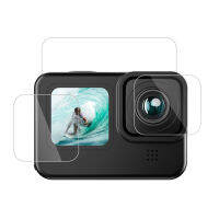 (สินค้าเฉพาะจุด) ฟิล์มกันรอยกระจก ESIN สำหรับ GoPro Hero 10 9เคสครอบหน้าจอสีดำเคสฟิล์มเลนส์ด้านหลังด้านหน้า Go 10อุปกรณ์เสริมสำหรับกล้องแอคชั่นกล้อง。《 Suggest Order 》