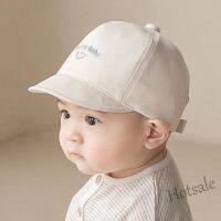 【hot sale】✥▧﹊ C05 New Baby Baseball Cap Boy Smiley Letters Duck Tongue Cap Boys and Girls Versatile Travel Sunshade Korean