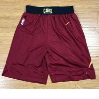 nba shorts cleveland cavaliers sports shorts red