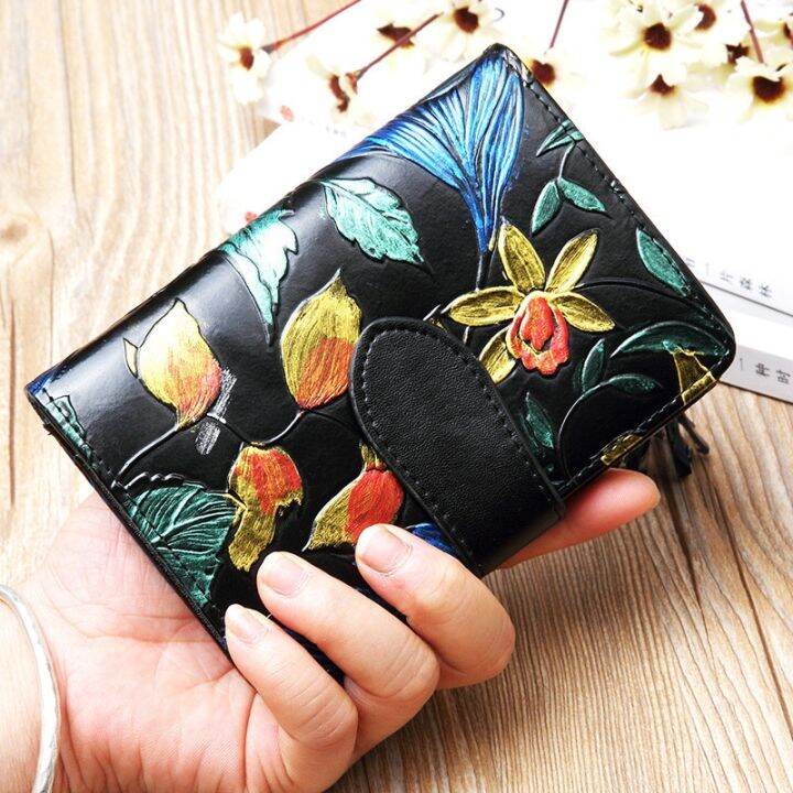 cc-floral-card-wallet-ladies-leather-purse-short-wallets-female-coin