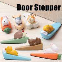 น่ารักรูปสัตว์กันชนประตูป้องกันการหยิกมือความปลอดภัย Doorstop ความปลอดภัยหนักการ์ตูนพีวีซีประตูหยุดสำหรับโฮมออฟฟิศ