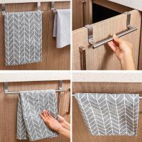 Stainless steel bathroom kitchen cabinet towel rack door towel rack towel rack hanger