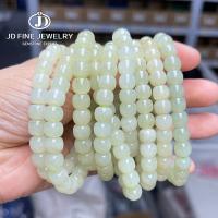 【YF】✴►▪  Stone Hetian Strand Luxury Reiki Healing Elastic Bangles