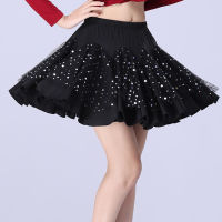 ร้อน, ร้อน★Square dance skirt Three step sequin dance skirt Short skirt Dance skirt Sailor dance big skirt