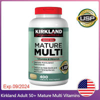 Kirkland Signature Adult 50+ Mature Multi Vitamins &amp; Minerals 400 Tablets