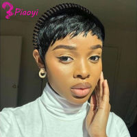 Pixie Cut Wig Short Curl Wigs Human Hair Wigs For Black Women Indian Natural Dream Curl Perruque Cheveux Humain Cheap Bob Wigs