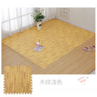 Wood Grain Puzzle Floor Foam Carpet Bedroom Splicing Mat Baby Play Mat Interlocking Exercise Tiles 10Pcsset 30*30cm