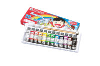 สีน้ำหลอด 12 สี ตราม้า (1 กล่อง)