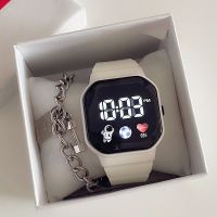 Unicorn simple fashionable technology watch womens ins high-value trendy sports electronic watch for primary and secondary school students