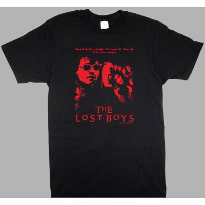 Lost Shirt Movie Vampire Kiefer Sutherland Corey Feldman Haim Horror 1987 Gildan  1S7E