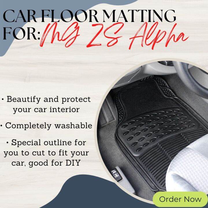 MG ZS ALPHA Heavy Duty Premium car floor guard mats mattings 4 pcs /set