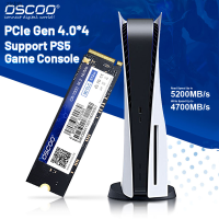 OSCOO Gen4.0 PCIe4.0 * 4ม. 2 2280 NVME SSD 7500MB/S โซลิดสเตทไดรฟ์ฮาร์ดไดรฟ์512GB 1TB 2TB สำหรับ PlayStation5 PS5คอนโซลเกม Zlsfgh