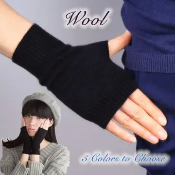 1pair Women Solid Sun Protection Fashion Fingerless Gloves, For Summer