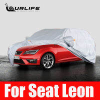 Full Car Covers Indoor Outdoor Waterproof Anti Dust Sun Rain Protection For Seat Leon mk2 mk3 5P Accessories