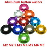 10pcs M2 M2.5 M3 M4 M5 M6 M8 colourful Aluminum cup head washer for button head screw bolts