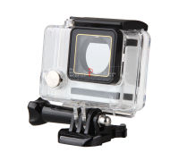 สำหรับ GoPro Hero 4สีดำใต้น้ำเคสกันน้ำสำหรับ GoPro Hero 4 Hero 3 Plus Mini กล้องวิดีโออุปกรณ์เสริม