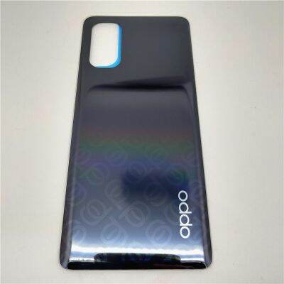 เคสฝาหลังปิดโทรศัพท์ประตูหลังสำหรับ Oppo Reno 4 Pro 5G อะไหล่กระจกหลัง