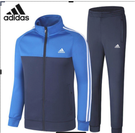 ของแท้อย่างเป็นทางการ-กระเป๋าadidas-official-store-เสื้อแจ็คเก็ตกีฬากางเกงชุดคู่รักสุขภาพชุดกีฬาสันทนาการดูดซับเหงื่อถักผ้า