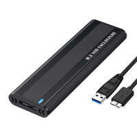 SSD Case Adapter 5Gbps Aluminum Alloy M.2 SSD Enclosure Adapter Driver Lightweight SATA SSD Reader Box Gift for Friends Family diplomatic