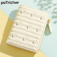 Luxury Flower Short Women Wallet Many Department Ladies Cute Small Clutch Ladies Money Coin Card Holders Purse Female Wallets Wallets