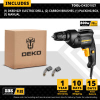 2021DEKO New DKIDZ Series 220V Impact Drill 2 Functions Electric Rotary Hammer Drill Screwdriver Power Tools Electric Tools