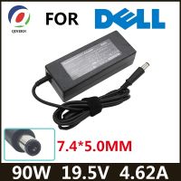 ที่ชาร์จอะแดปเตอร์สำหรับแล็ปท็อป19.5V 4.62A 90W E4310 E4300ของ DELL E5400 E5410 E5420 E5500 1420 1501 1521 1525 14R D400