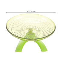 Qifull Hamster Wheel Hamster Toy หนูแฮมสเตอร์บินได้ จานรองวิ่ง Running Exercise Wheel for Hamster