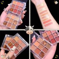 Eyeshadow Disc Powder Palette พาเลททาตา9สีEyeshadow Disc Powder Palette 9 color palette