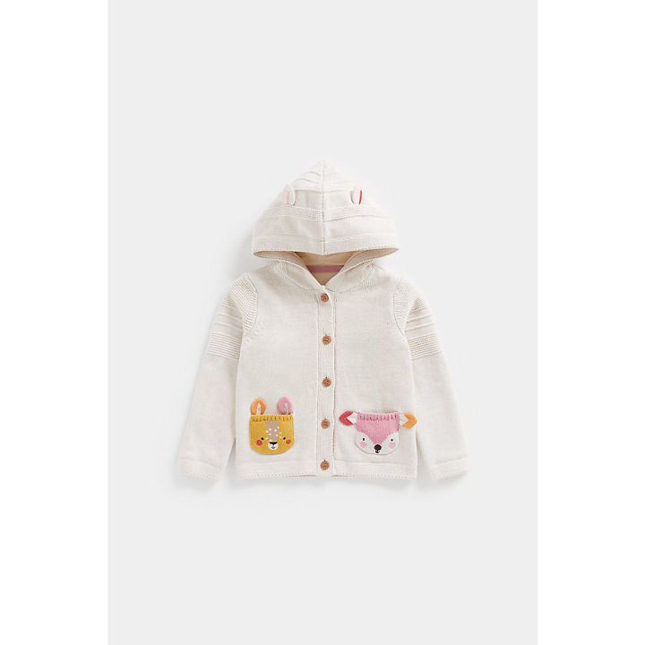 เสื้อคาดิแกนเด็กผู้หญิง-mothercare-deer-knitted-cardigan-cd089