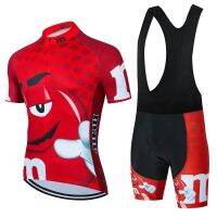 2022 2022 Cartoon Cycling Clothing Men Short Sleeve MTB Ropa Ciclismo Breathable Summer Sportswear Outdoor Bicycle Clothes Bib Shorts