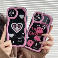 เคสสำหรับ Huawei Nova 11 7i 6se 5T 7se 10 9 8 7Pro โนวา Y70 Y71 Y90 P30 P40 P60 Pro Mate 30 40 50 30 Pro ตลกการ์ตูน3D เคสโทรศัพท์ปิดขอบคลื่นเคส TPU นิ่มป้องกันกล้อง