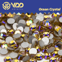 VDD Gloaming คุณภาพสูงแก้วคริสตัล Rhinestones 3D อุปกรณ์เสริม Strass Flat Back Stones สำหรับเล็บ DIY งานฝีมือตกแต่ง