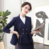 Beautician overalls high-end professional suit women jewelry store sales department hotel front desk work temperament