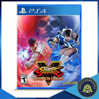 Street Fighter V Champion Edition Ps4 แผ่นแท้มือ1!!!!! (Ps4 games)(Ps4 game)(เกมส์ Ps.4)(แผ่นเกมส์Ps4)(Street Fighter 5 Champion Edition Ps4)