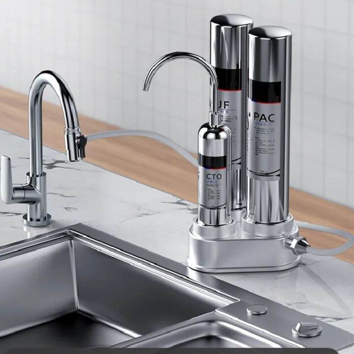 Kitchen Water Filter Drinking Water Countertop Filtration Stainless