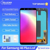 6.0นิ้ว A6 2018จอแสดงผลสำหรับ Samsung Galaxy A6 PLUS LCD Touch Screen Digitizer A605ประกอบกับเครื่องมือจัดส่งฟรี