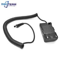 Male 5.5x2.1mm ACK E6 DR E6 DC Coupler Coiled Cable for Canon EOS 5D Mark II III IV 5D2 5D3 5D4 6D 7D 7D2 70D 60D 80D Camera