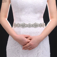 Faleto New Arrival Wedding Belt Rhinestone Bridal Belt Crystal Pearl Bridesmaid Sash Dress Belt Bridal Headbands Gowns Headpiece
