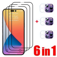 กระจกนิรภัยสำหรับ IPhone 14 Pro Max 13 Mini 3D Back แก้วป้องกันเลนส์กล้องถ่ายรูปสำหรับ iPhone 11 12 PRO MAX XR ปกป้องหน้าจอ